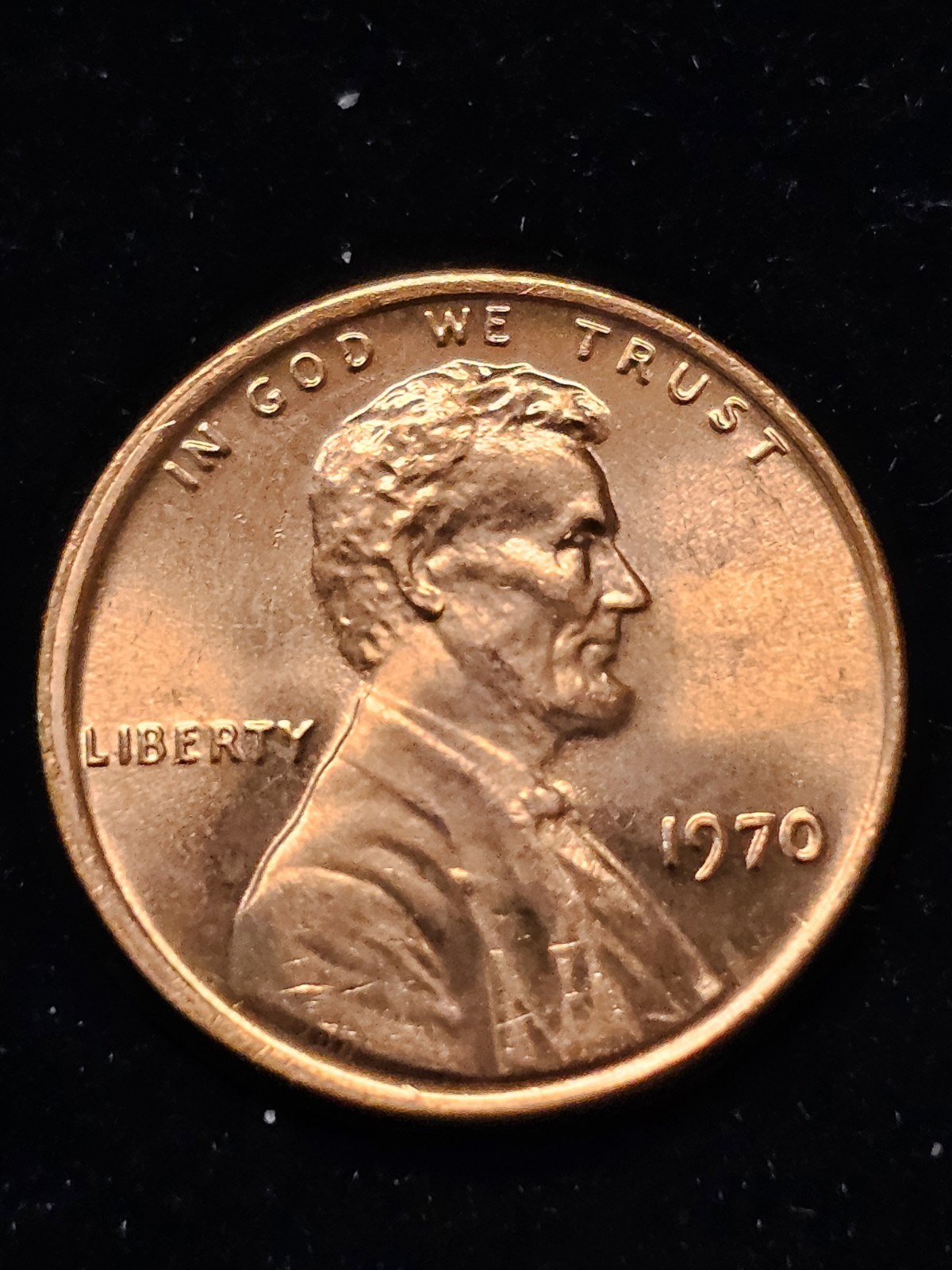1970 P Lincoln Memorial Cent Penny Uncirculated US Coin