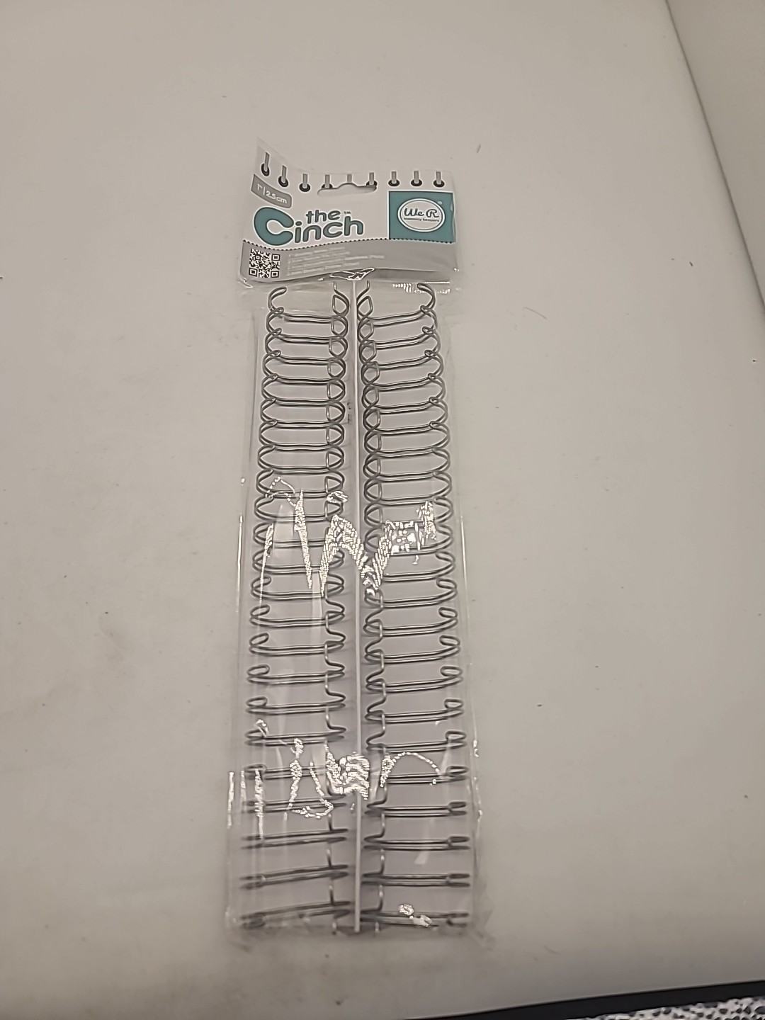 We R Memory Keepers 71009-7 The Cinch Book Binding Wires, 1", Silver