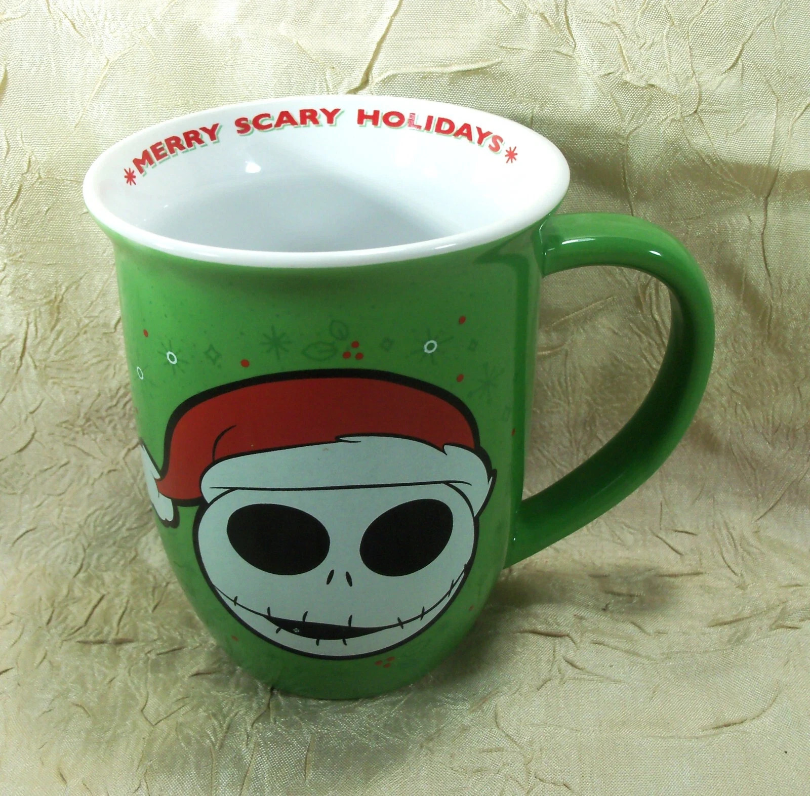 The Nightmare Before Christmas Jack Merry Scary Holidays Mug Coffee 10 oz. Cup