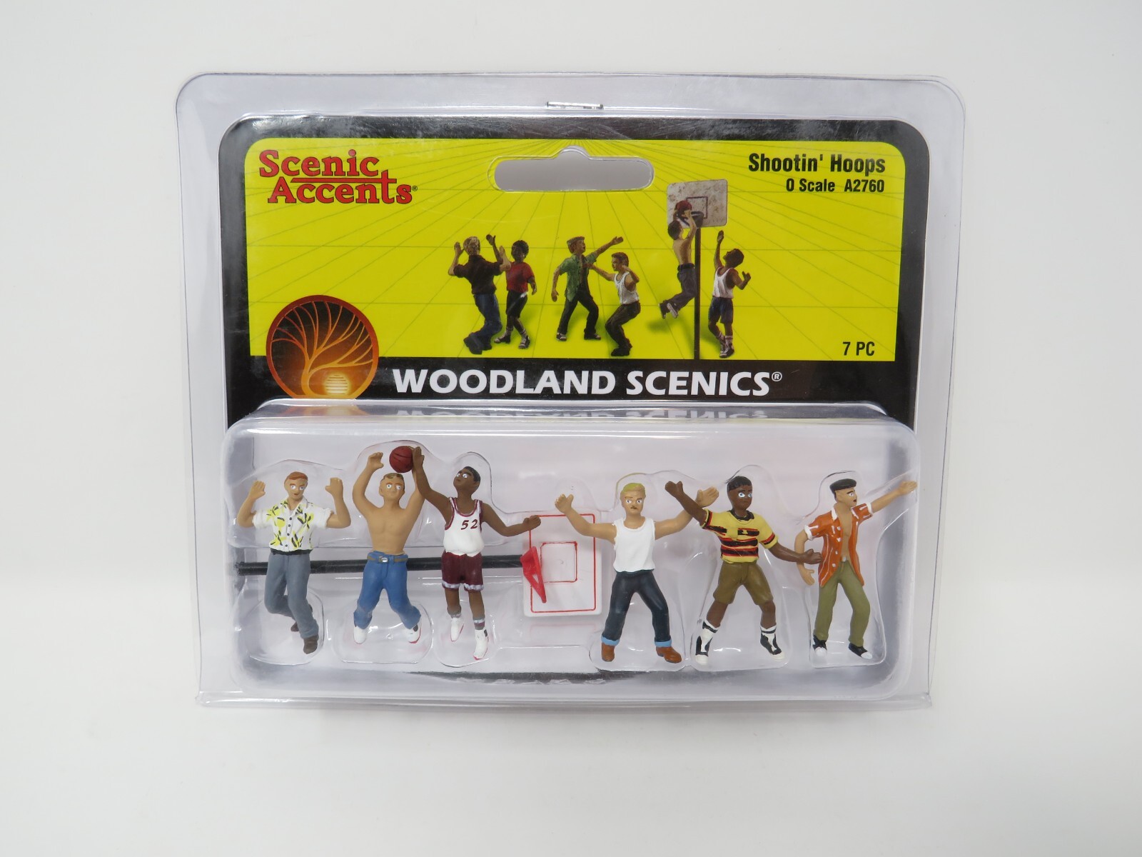 Woodland Scenics O A2760 Shootin Hoops Basketball Game Boys Teenager Figure Set