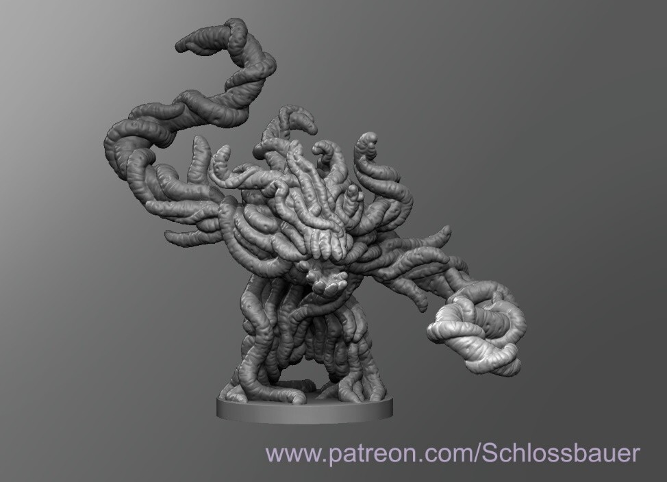 Vine Blight Monster Manual 28mm Scale D&D Tabletop Miniature SB