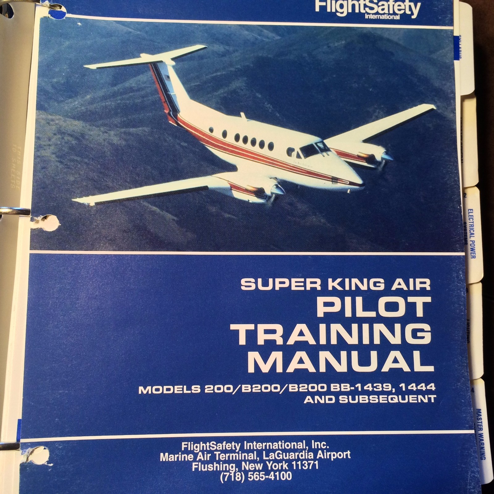 Super King Air 200 & B200 Pilot Training Manual