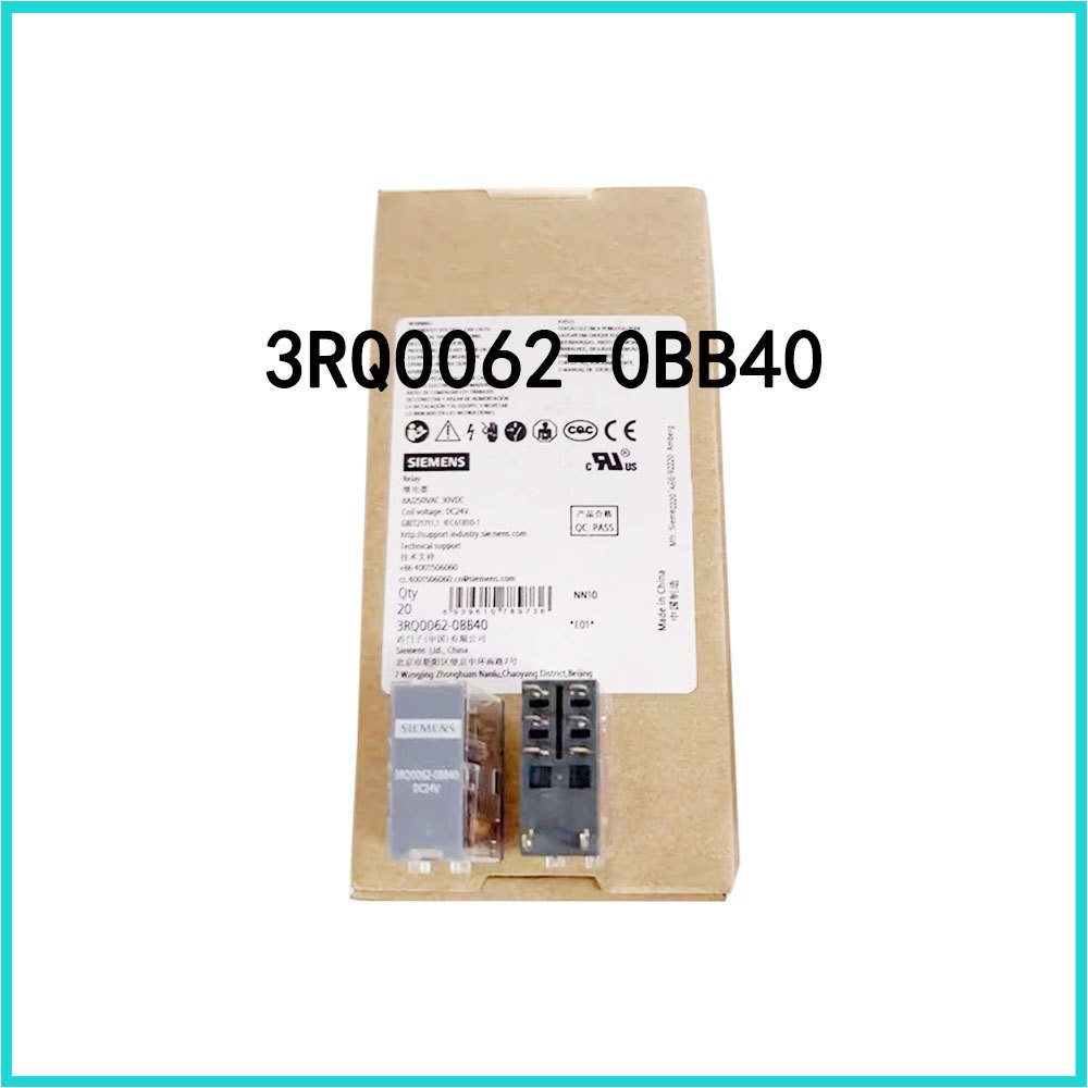 New SIEMENS relays+base 3RQ0062-0AX40 3RQ0062-0BW40 3RQ0062-0BB40