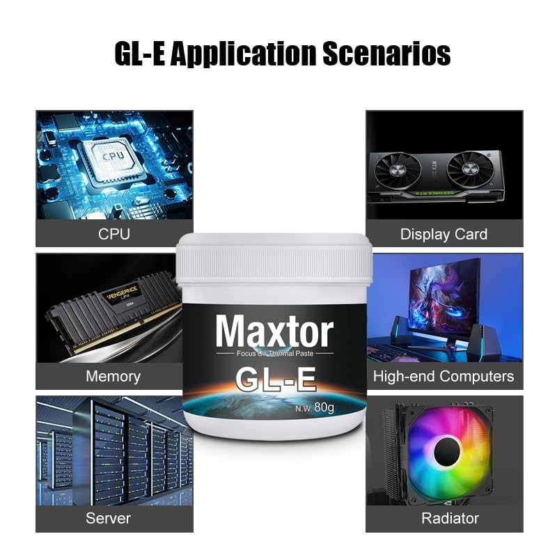 GLE 80g Thermal Paste Heatsink Compound CPU GPU Processor Cooling Grease