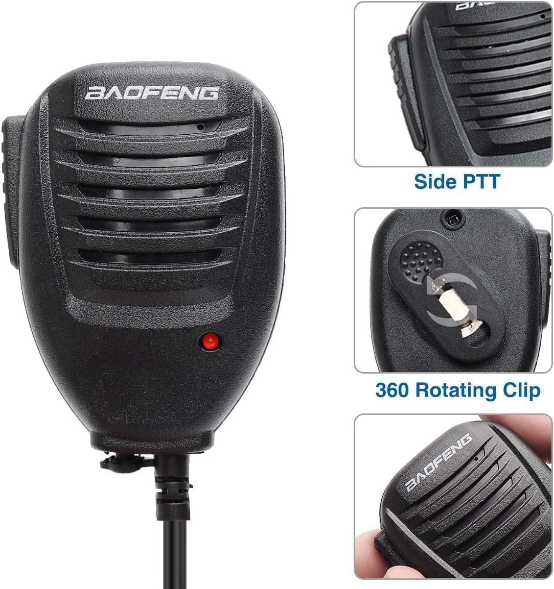 Versatile BF-S112 Two-Way Radio Speaker - Compatible with Multiple Models