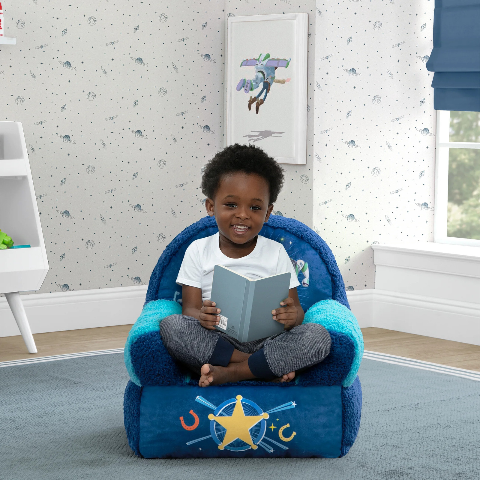 Cozee Buddy Chair, Blue