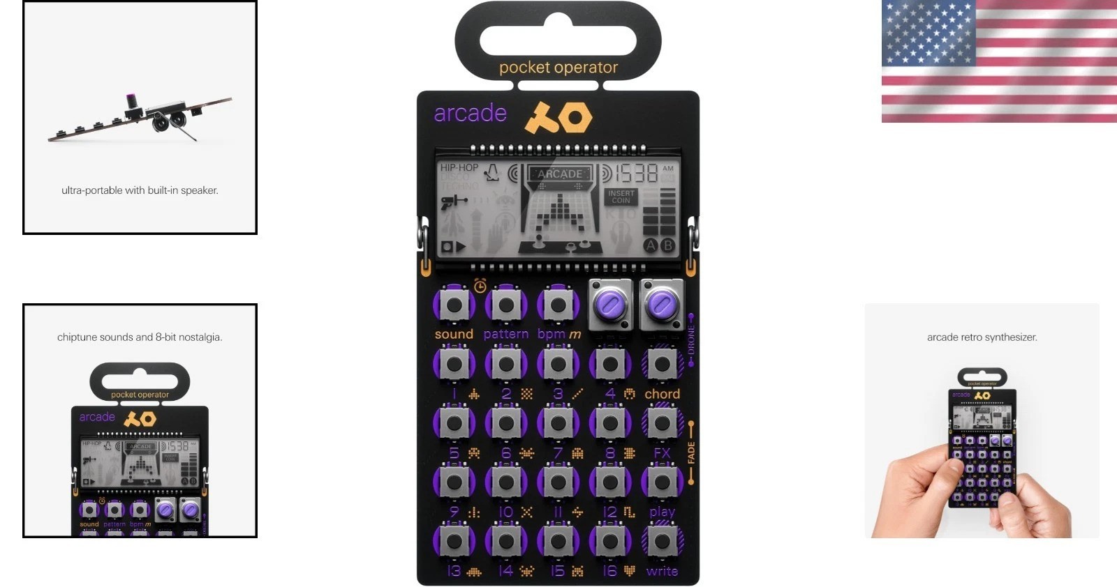 Pocket Operator PO-20 Arcade Synthesizer^-