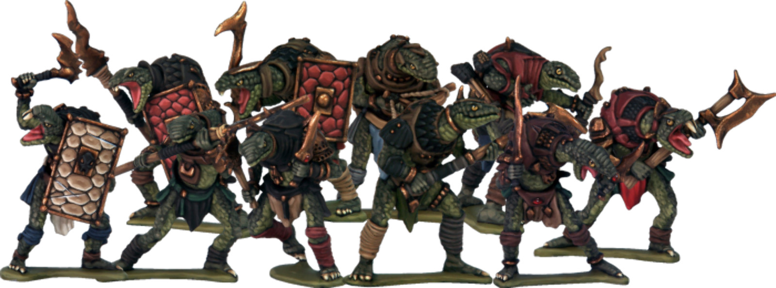 Frostgrave Ghost Archipelago: Snake Men SPRUES 28mm Fantasy (North Star)