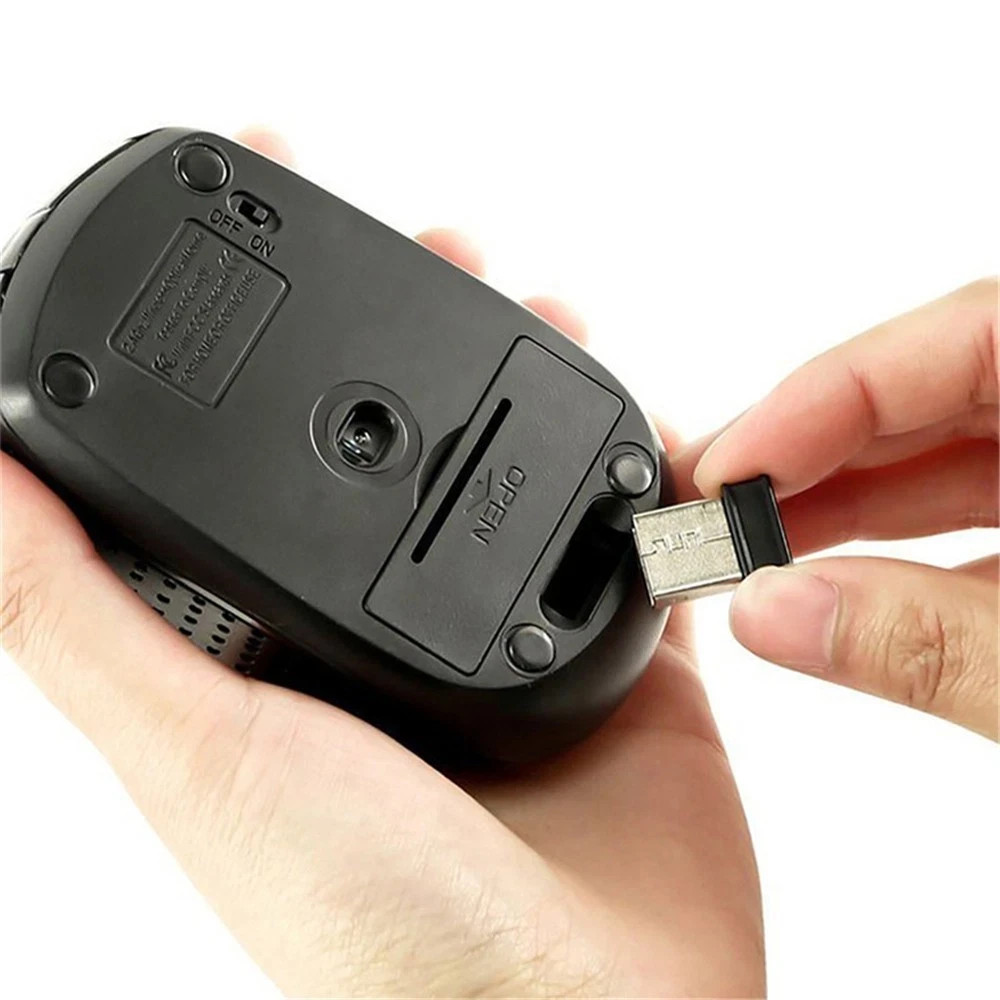 Wireless Optical Mouse Mice 2.4GHz USB Receiver For Laptop PC Computer DPI lot