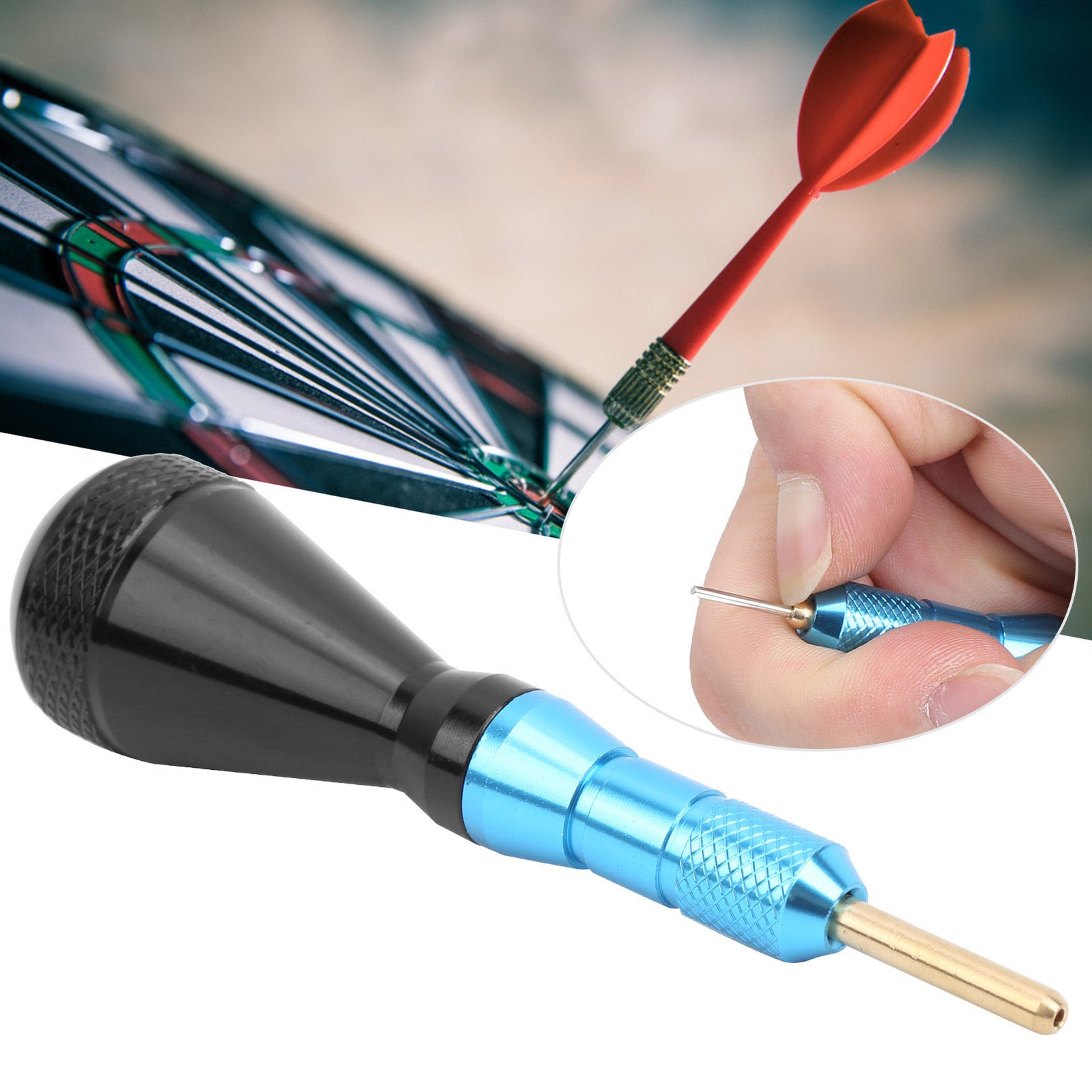 Electronic Broken Soft Tip Darts Point Extractor Remover Tool For