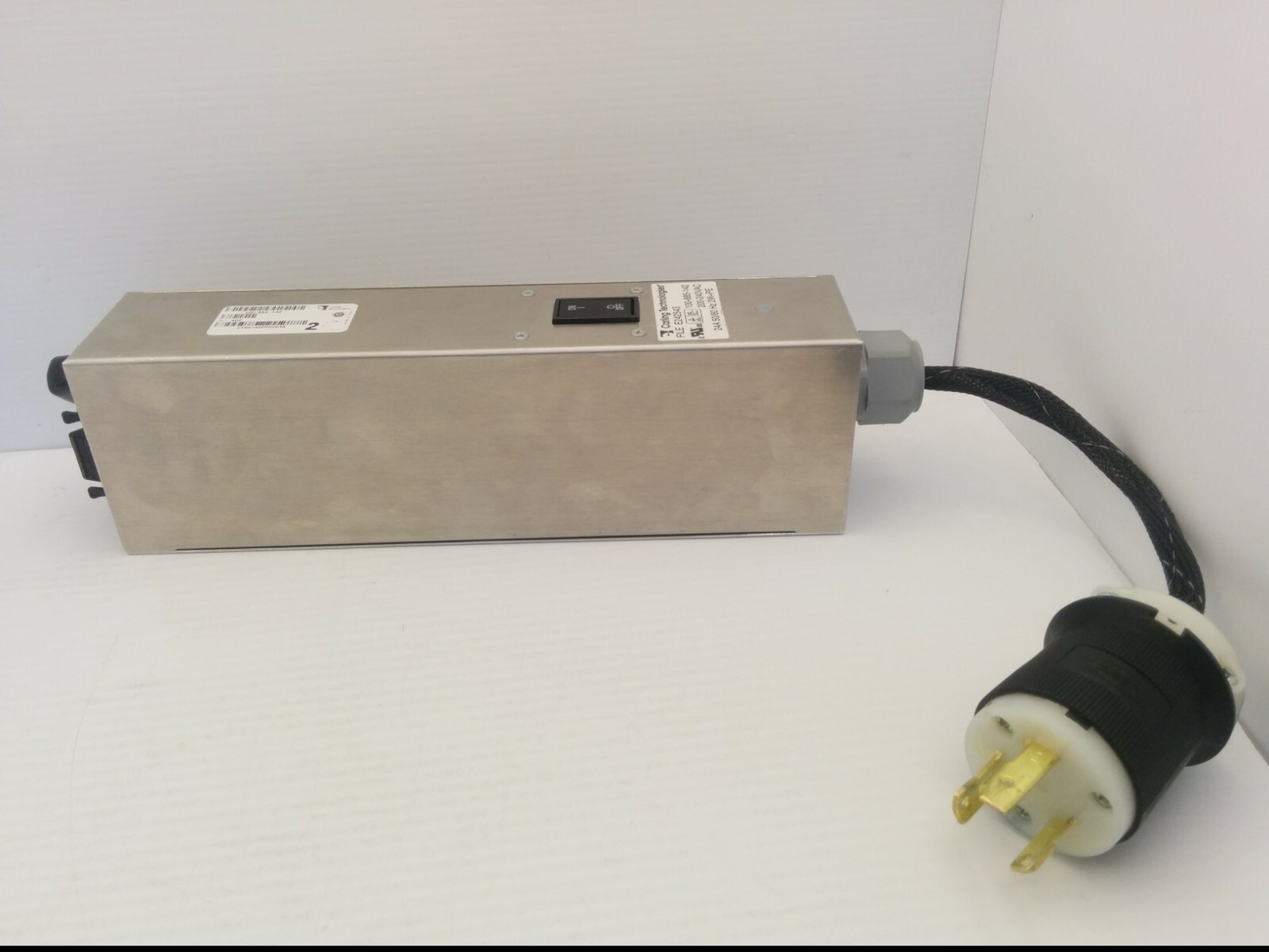 CARLING TECHNOLOGIES E242543 BREAKER BOX, 100-885-142, 200-240VAC 24A 50/60Hz