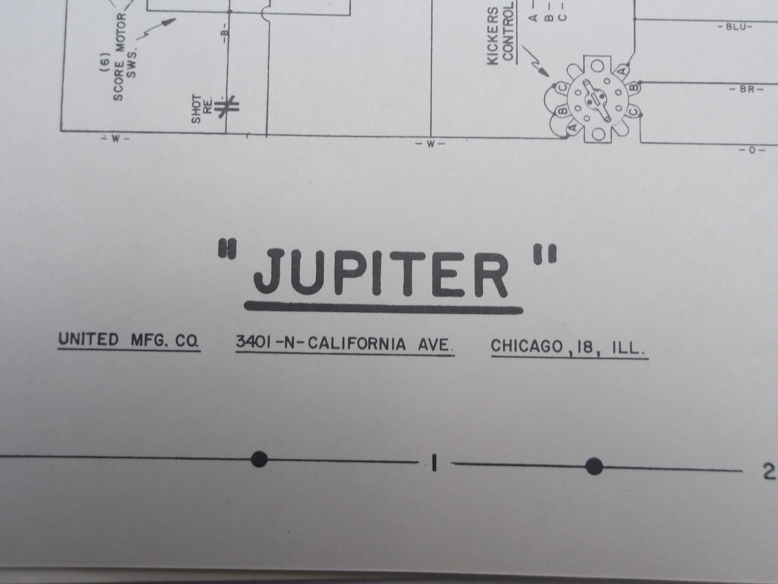 United: Jupiter - Schematic - NOS