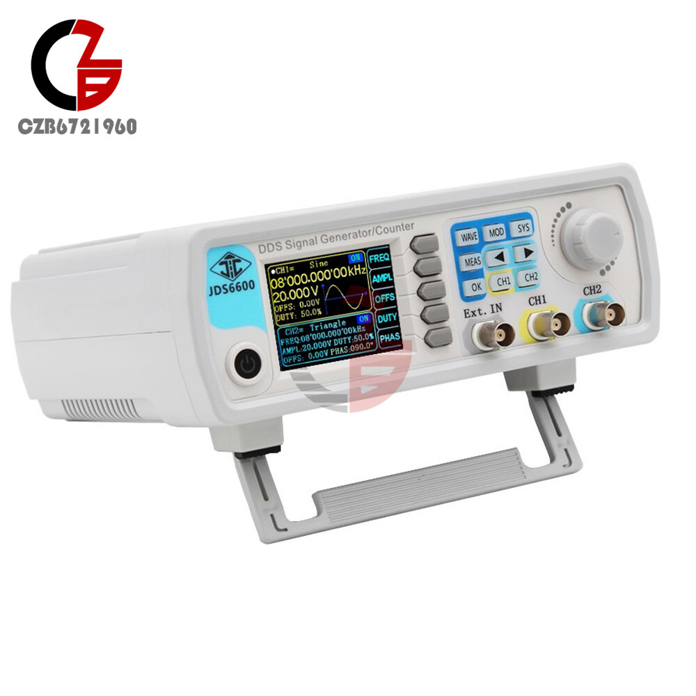 15MHz 2.4"TFT DDS Dual Channel Signal Source Arbitrary Function Signal Generator