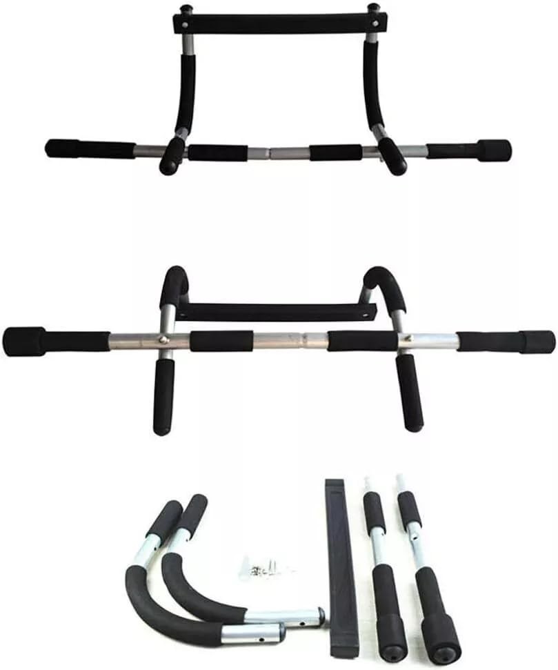 Barra De Dominadas Portatil Soporta 330 Lbs Para Entrenamiento En Casa