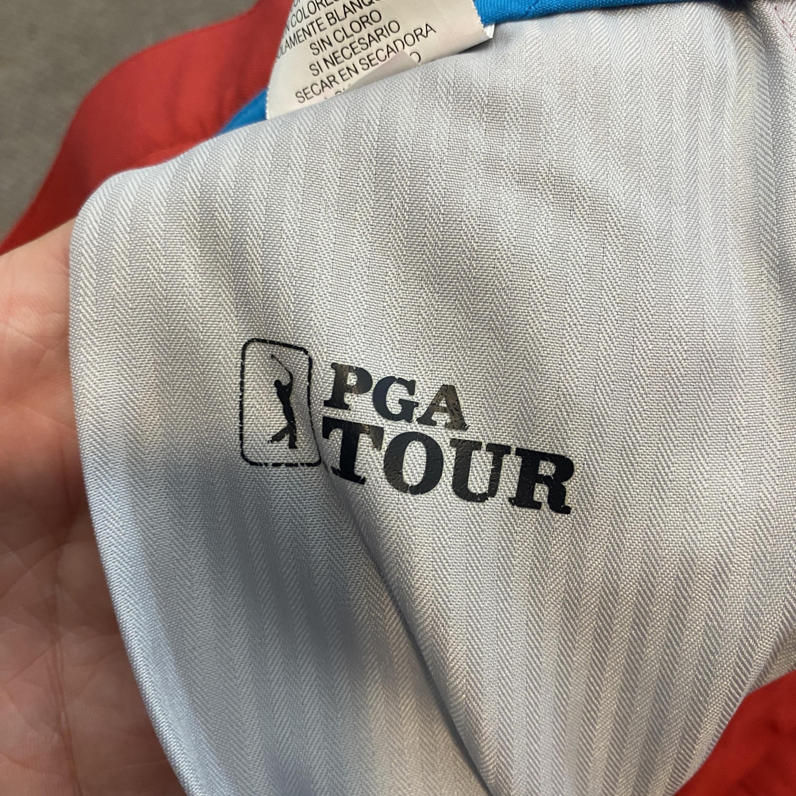 PGA Tour Golf Shorts Mens 36 Flat Front Performance Lightweight Polyester