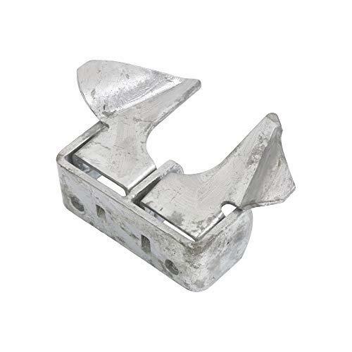 Wall Mount Butterfly Gate Latch 1 3/8"