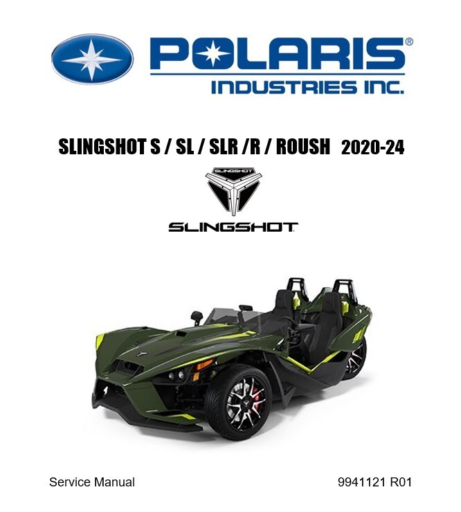 POLARIS SLINGSHOT ROUSH SERVICE REPAIR MANUAL 2020 2021 2024 CD