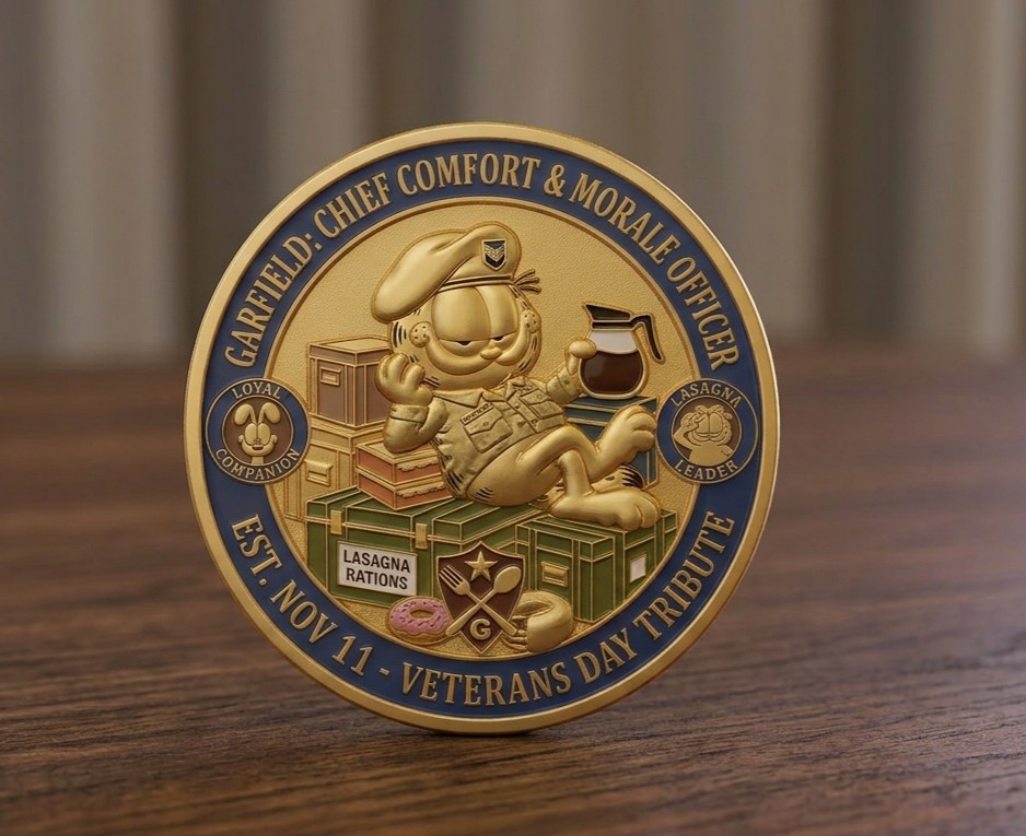 Garfield: Chief Comfort & Morale Officer Commemorative Coin