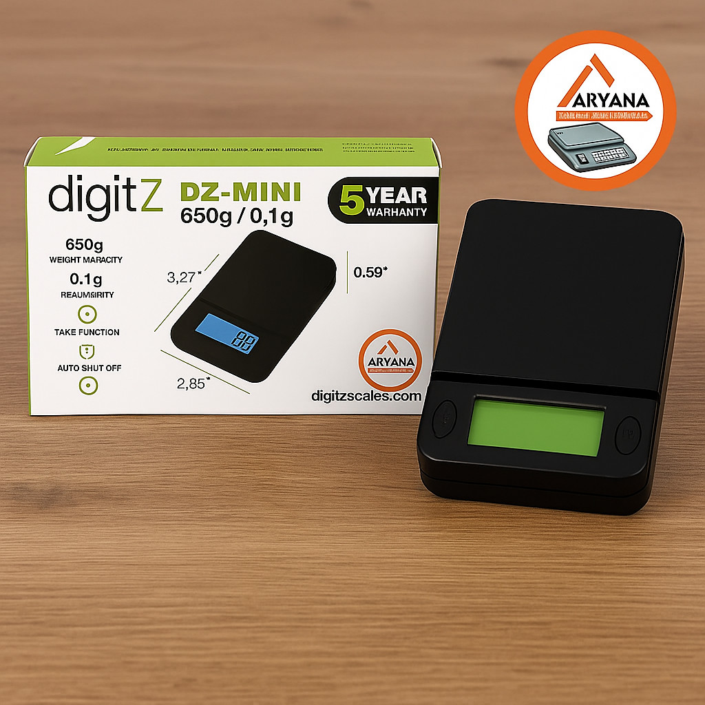 DigitZ™ DZ-MINI 650g / 0.1g Digital Pocket Scale – FREE Batteries – Precision