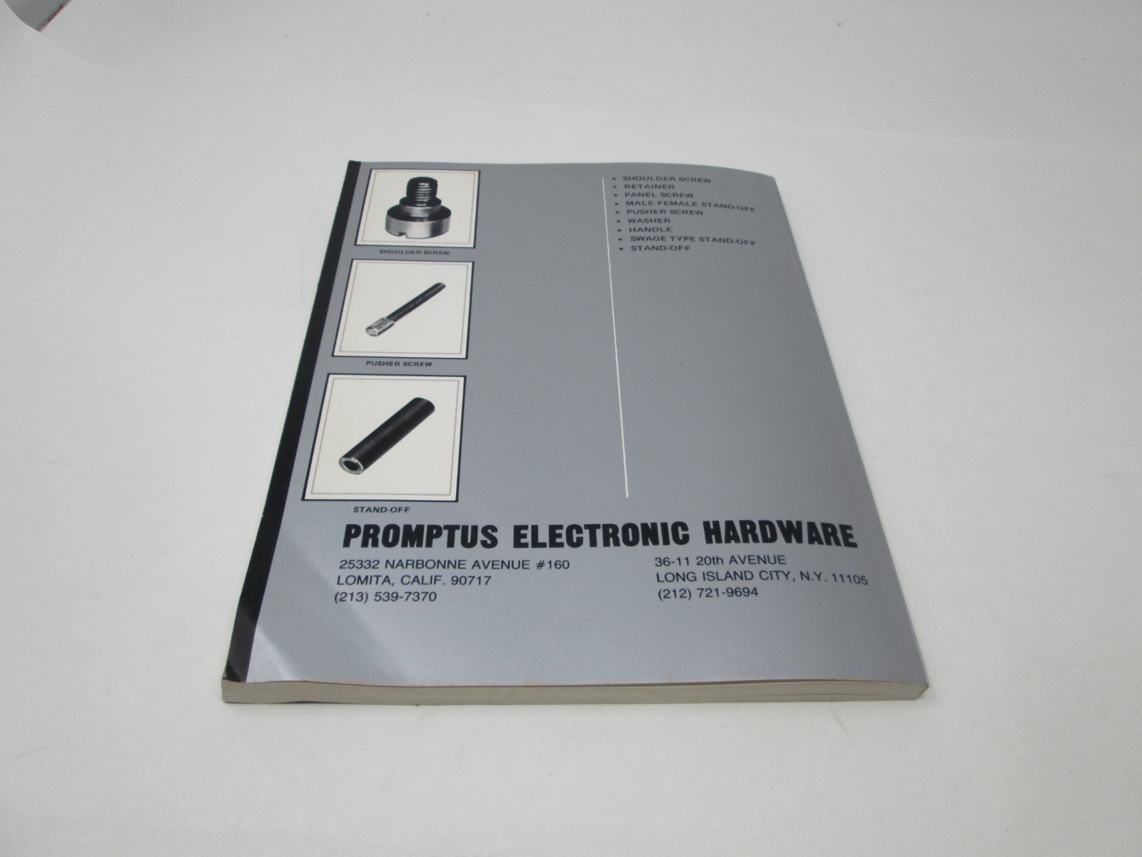 Promptus Electronics Hardware Catalog No 57177