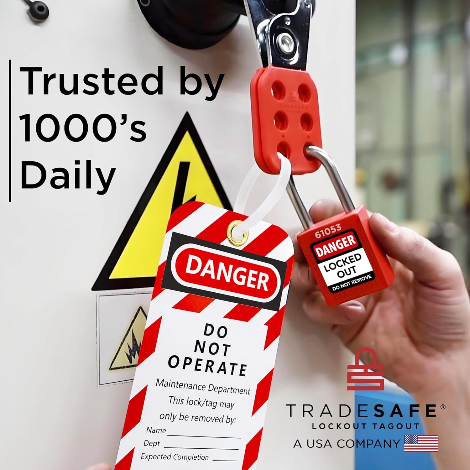 Comprehensive Lockout Tagout Kit for Electrical Safety and Maintenance Protocols