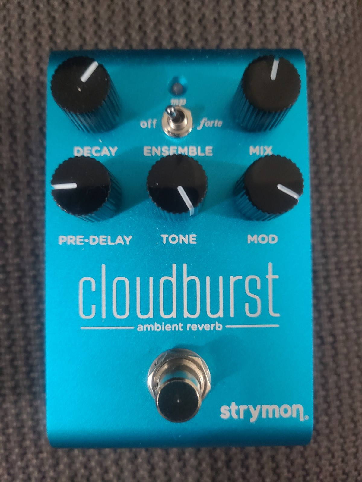Strymon Cloudburst Ambient Reverb Guitar Effect Pedal synth