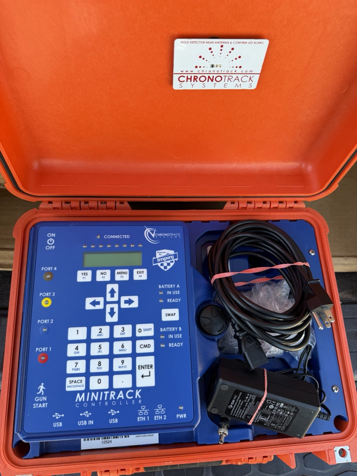Chronotrack Minitrack Controller Systems UHF Race Event & Timing Management