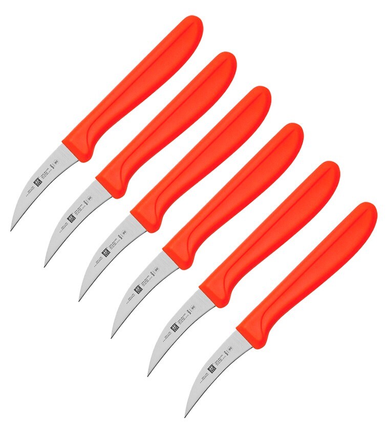 6 PACK HENCKELS ZWILLING Kitchen Knife 2.25" Stainless Blade Synthetic Handle