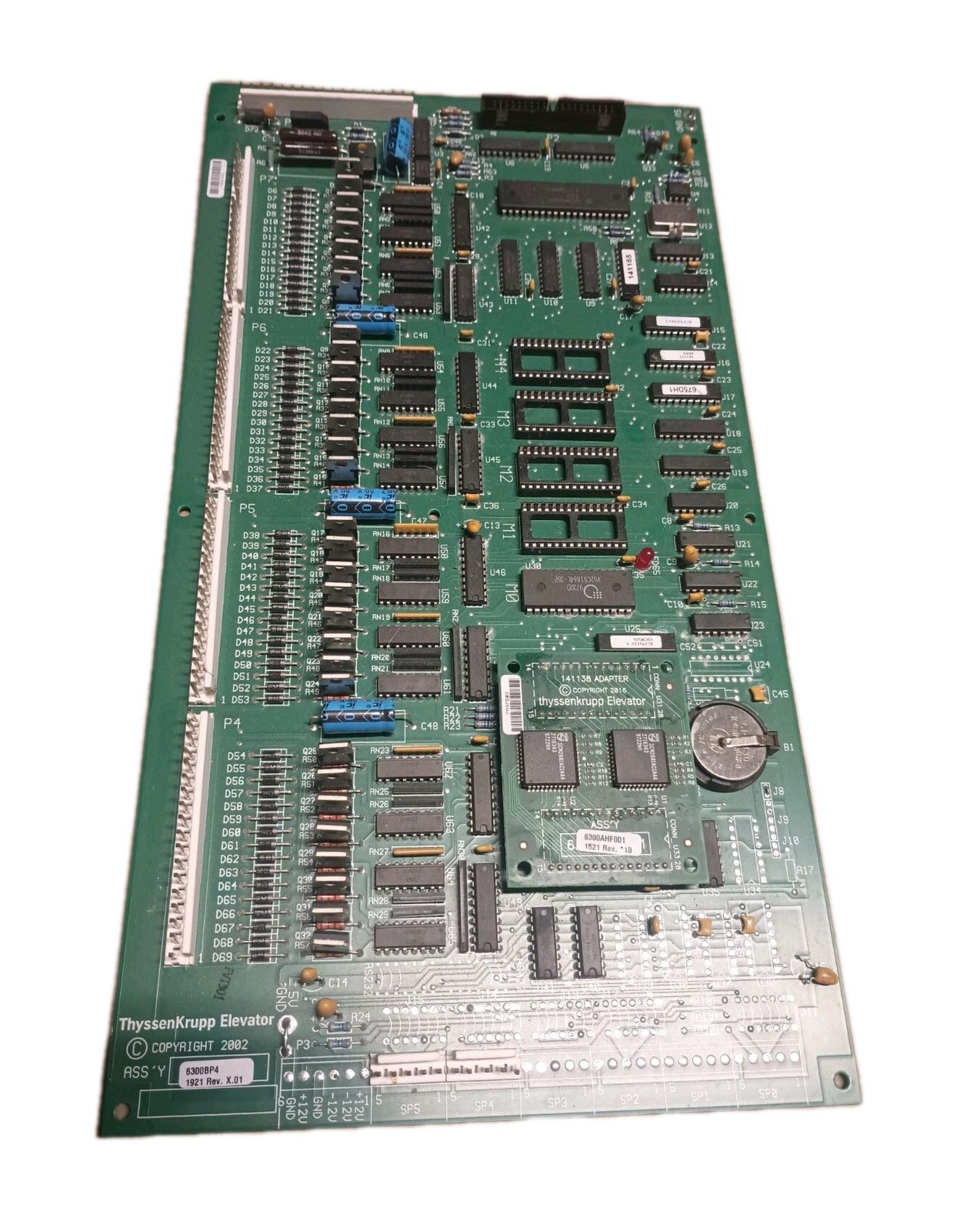 ThyssenKrupp Elevator 6300BP4 W/ 6300AHF001 For Parts Repair