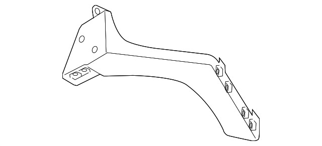 Genuine Nissan Engine Oil Cooler Bracket 21340-JF01A