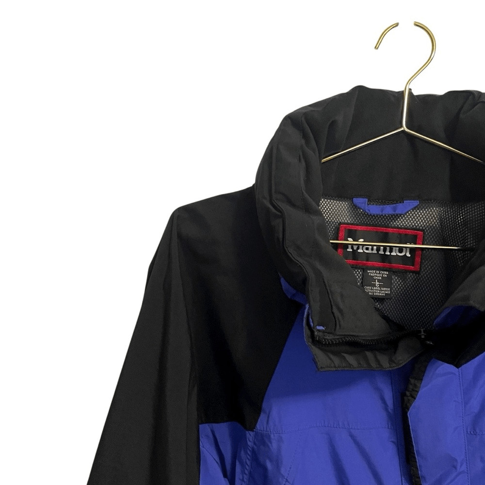 Marmot Ski Parka Jacket Blue Black Men’s Size Medium