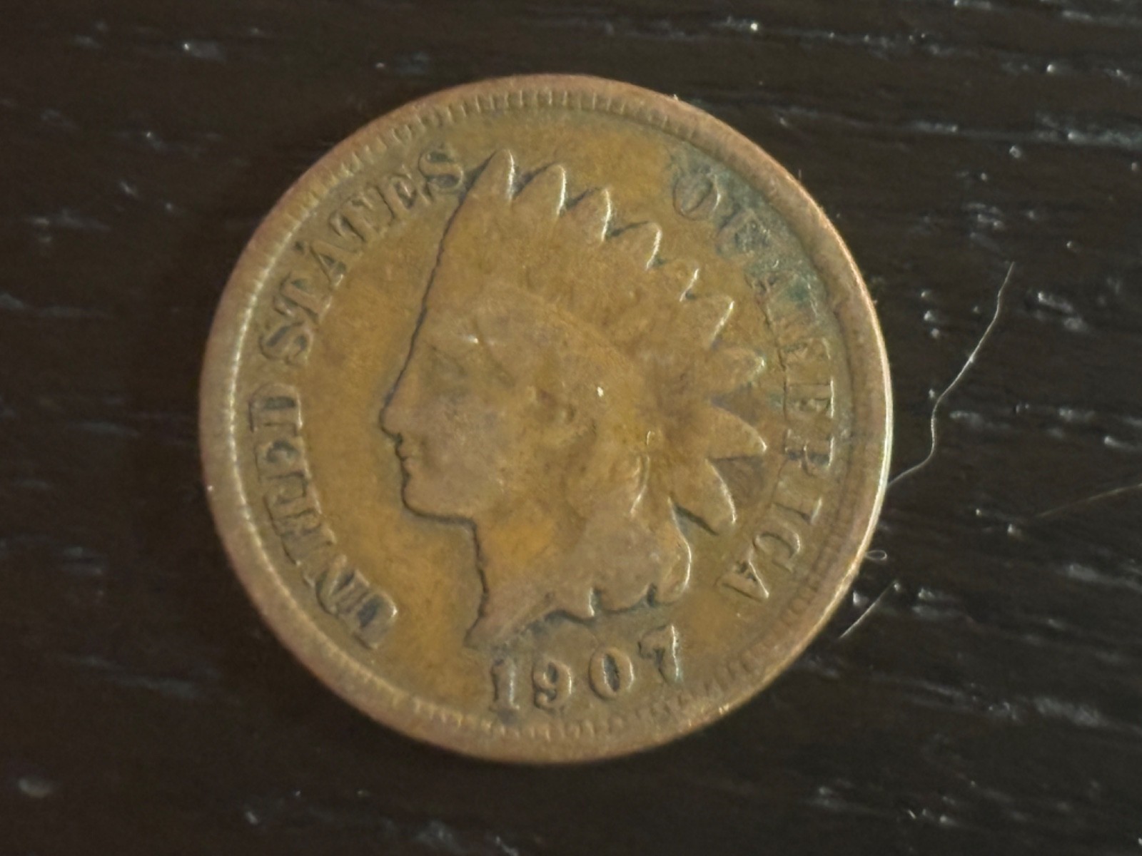 1907 US Indian Head Penny