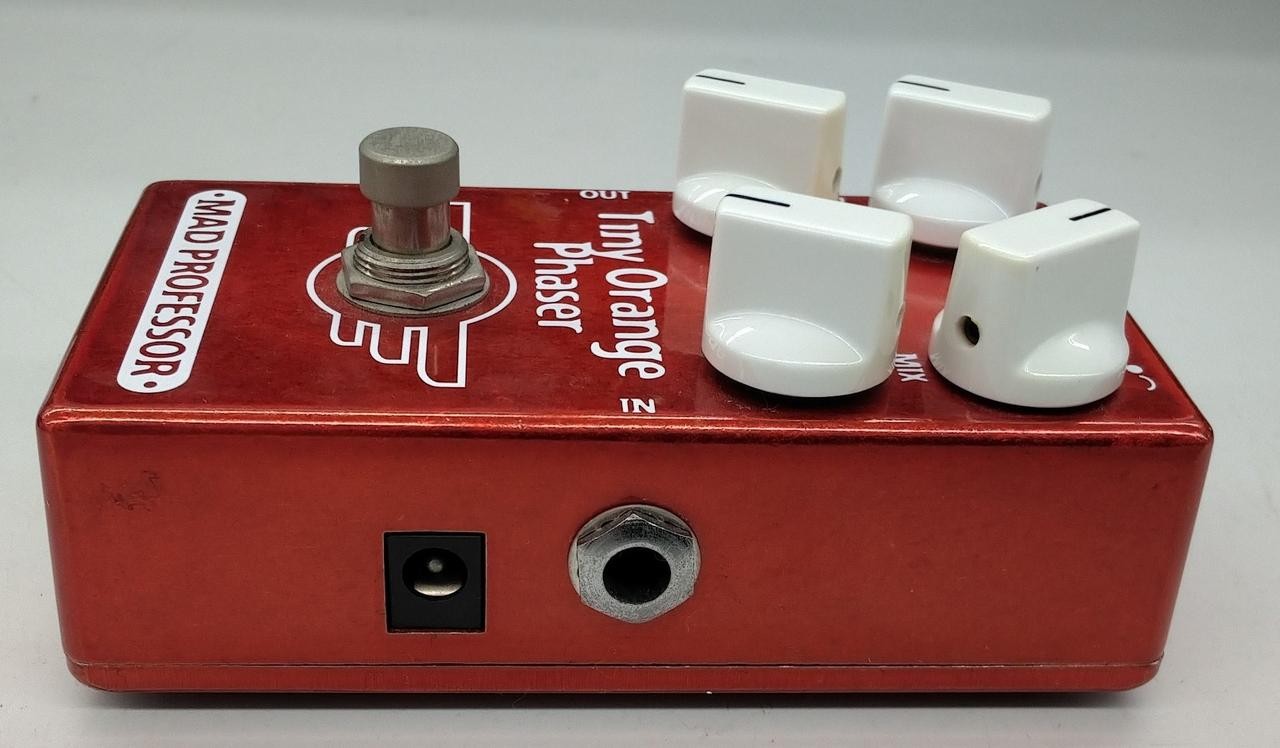 Mad Professor TINY ORANGE Phaser Effects Pedal Tested & Works 63192