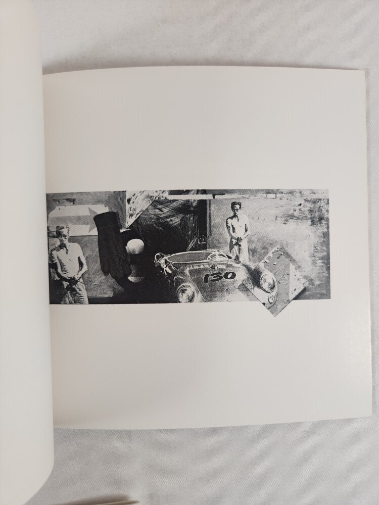 Mark Leysen Assemblage And Collage + 2 Postcards Exhibition