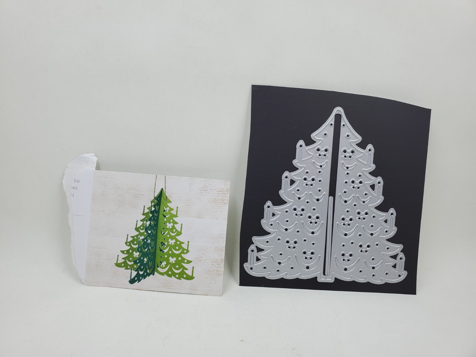 MO1 Momenta Christmas 3D Tree thin metal die Set