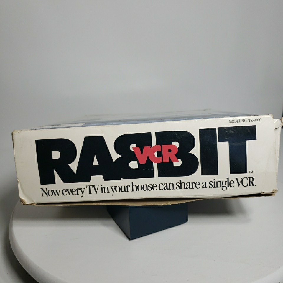 NOB Vtg. Rabbit VCR Multiplying System Model TR-7000, Appears It's a Failed Gift