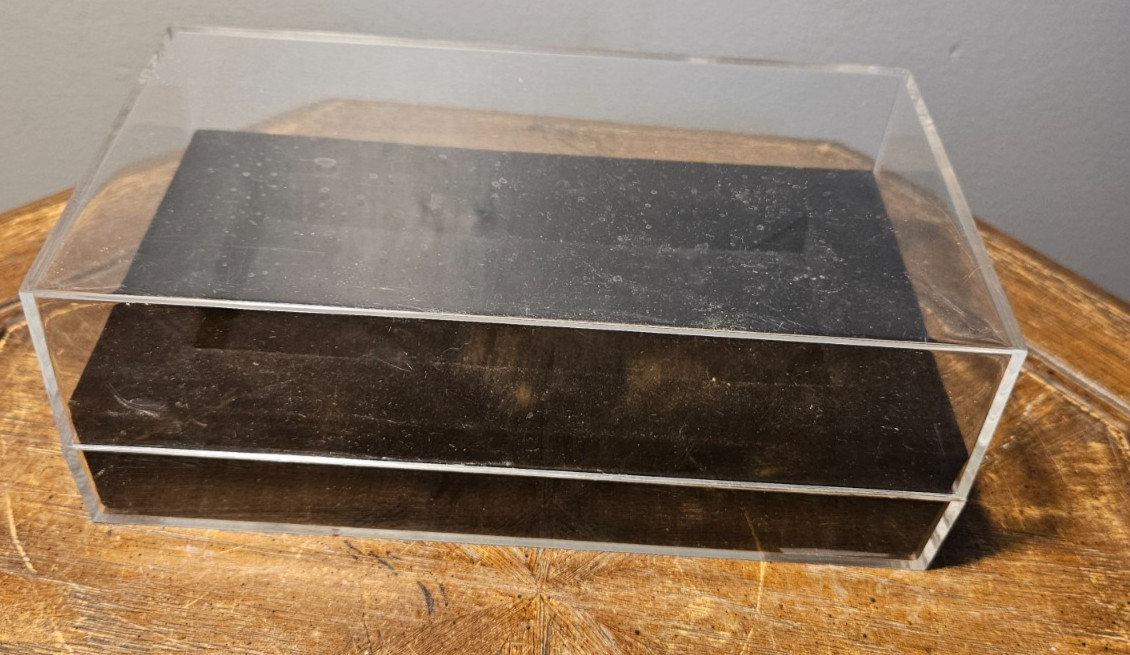 Acrylic Model Car Display Case - Clear Plastic Box Dust Proof  9" x 5" x 3.25"
