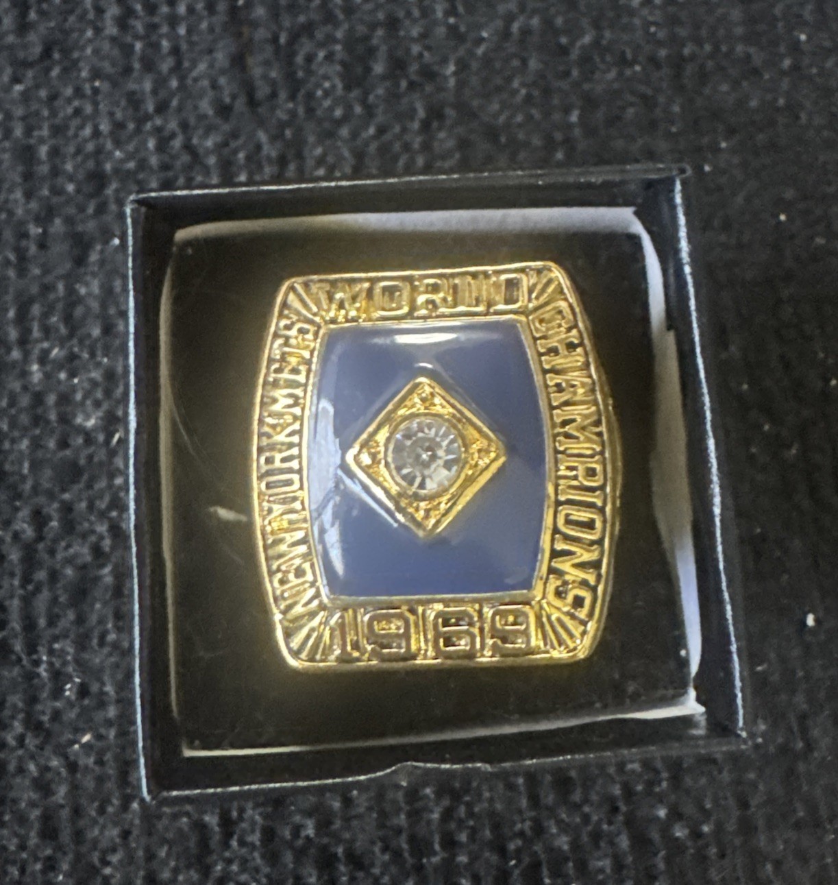 NY METS 1969 WORLD SERIES CHAMPION REPLICA RING SGA 50th ANNIVERSARY TOM SEAVER