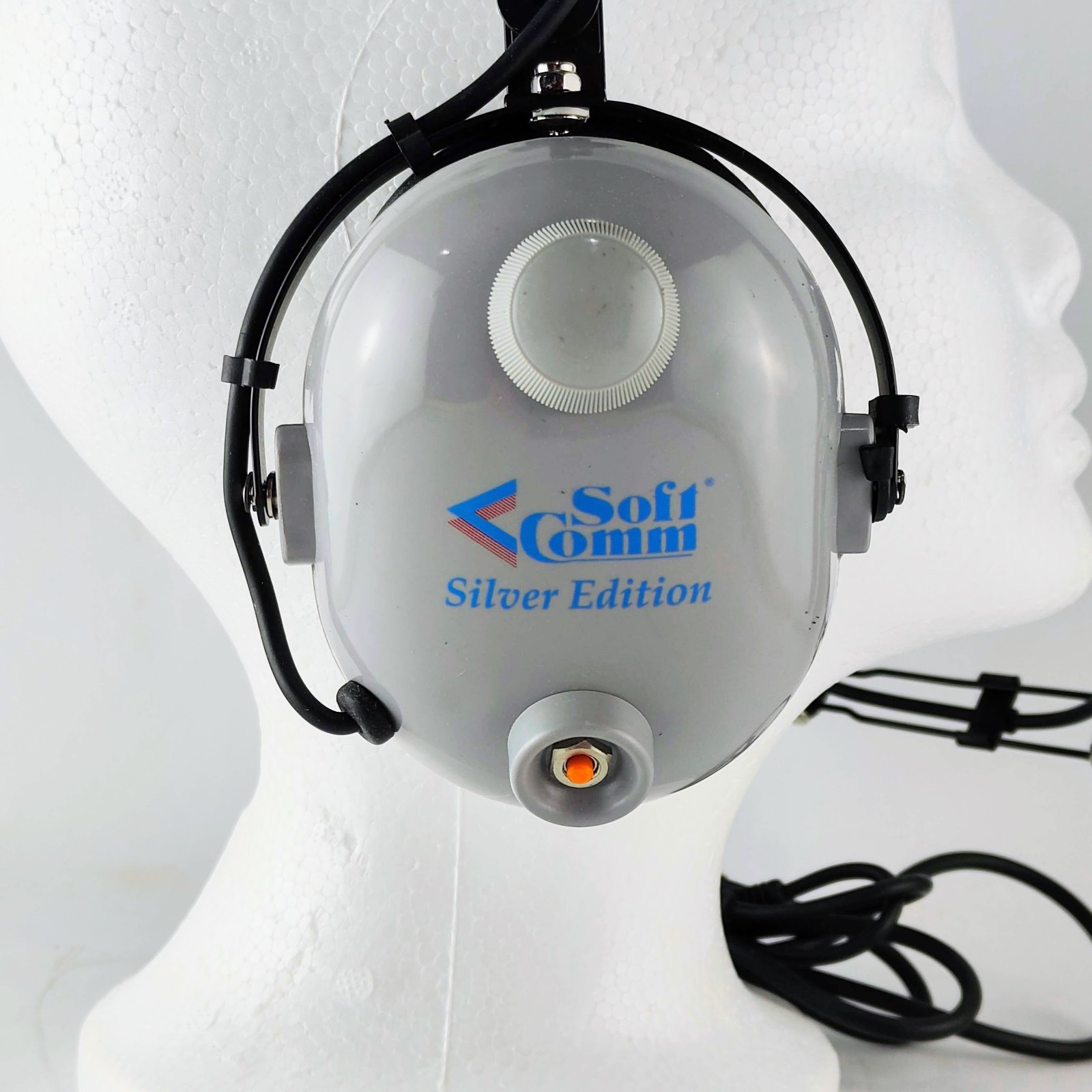 SoftComm C-60 Aviation Headset Silver Edition Pilot Headphones Tested Soft Comm