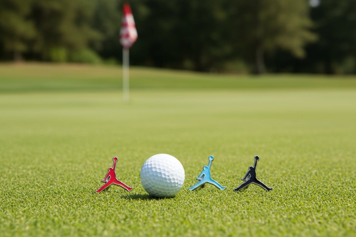 Air Jordan Jumpman 1 Inch Coin Emblem Golf  Ball Markers