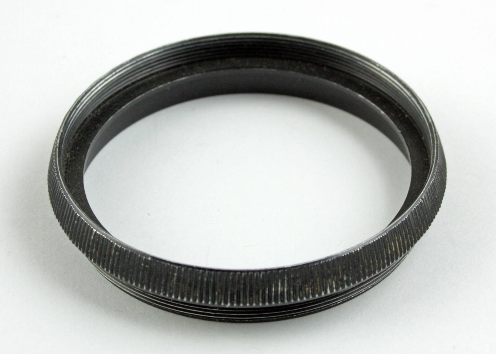 Unbranded - Black Metal - Series 7 VII Double-Threaded Retaining Ring - Vintage