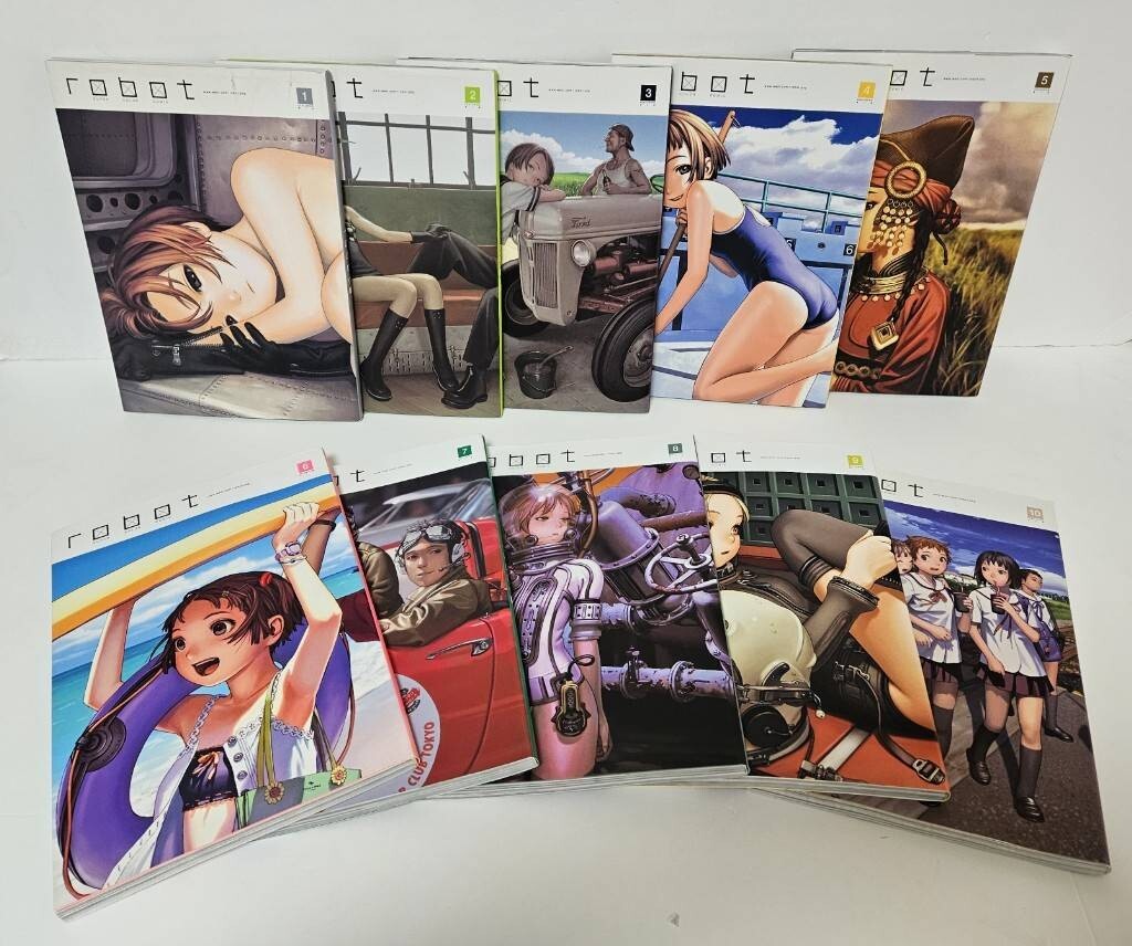 (Range Murata,Shou Tajima,Hiroyuki Asada,Miggy) robot All 10 Set