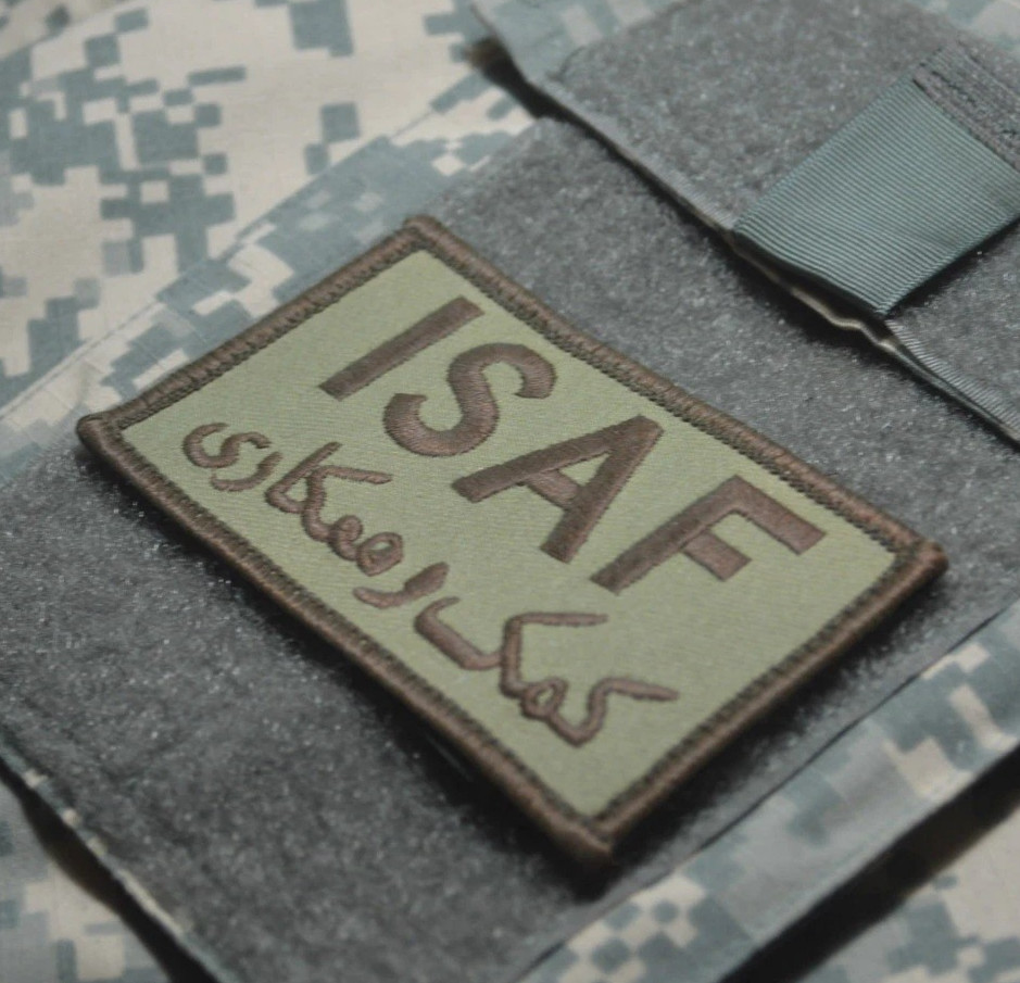NATO JSOTF-A AFGHANISTAN JTF SEAL ODA MARSOC SFG SAS vêlkrö INSIGNIA: I S A F