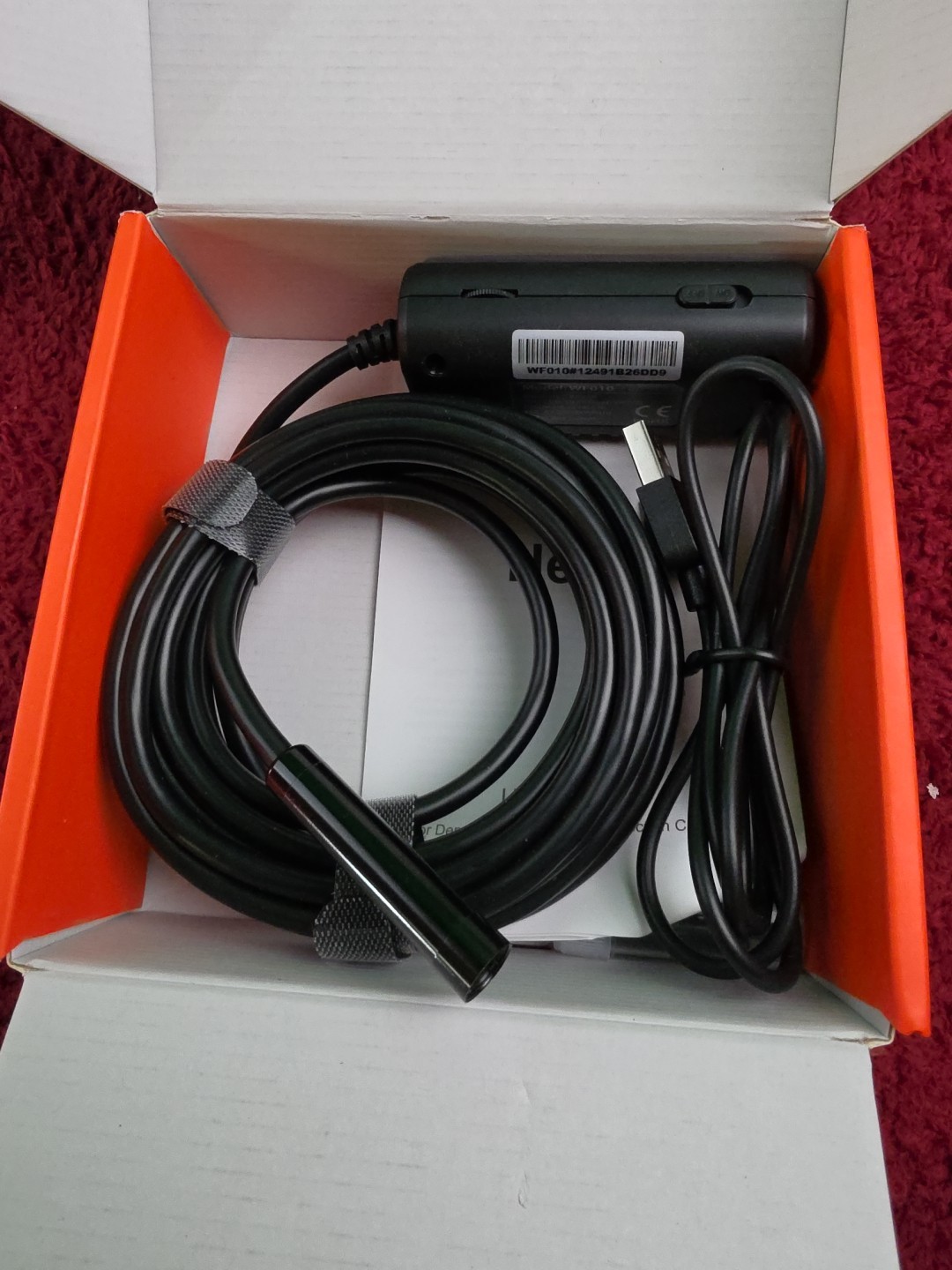 Depstech Wireless Endoscope Camera W/ LED Lights Model: WF010