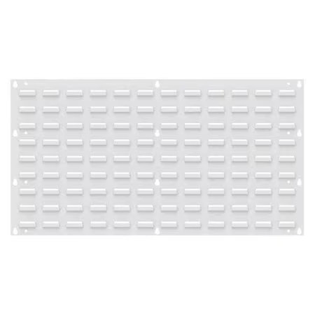 Akro-Mils 30636Texwht Steel Louvered Panel, 5/16 In D X 20 In H X 36 In W, White