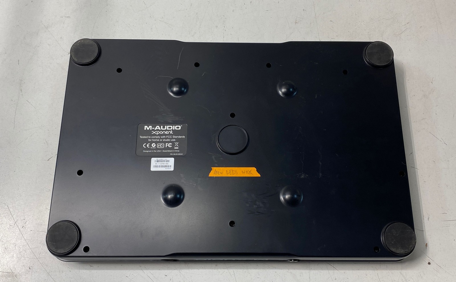 M-Audio Xponent DJ MIDI Controller Audio Interface For Parts Repair
