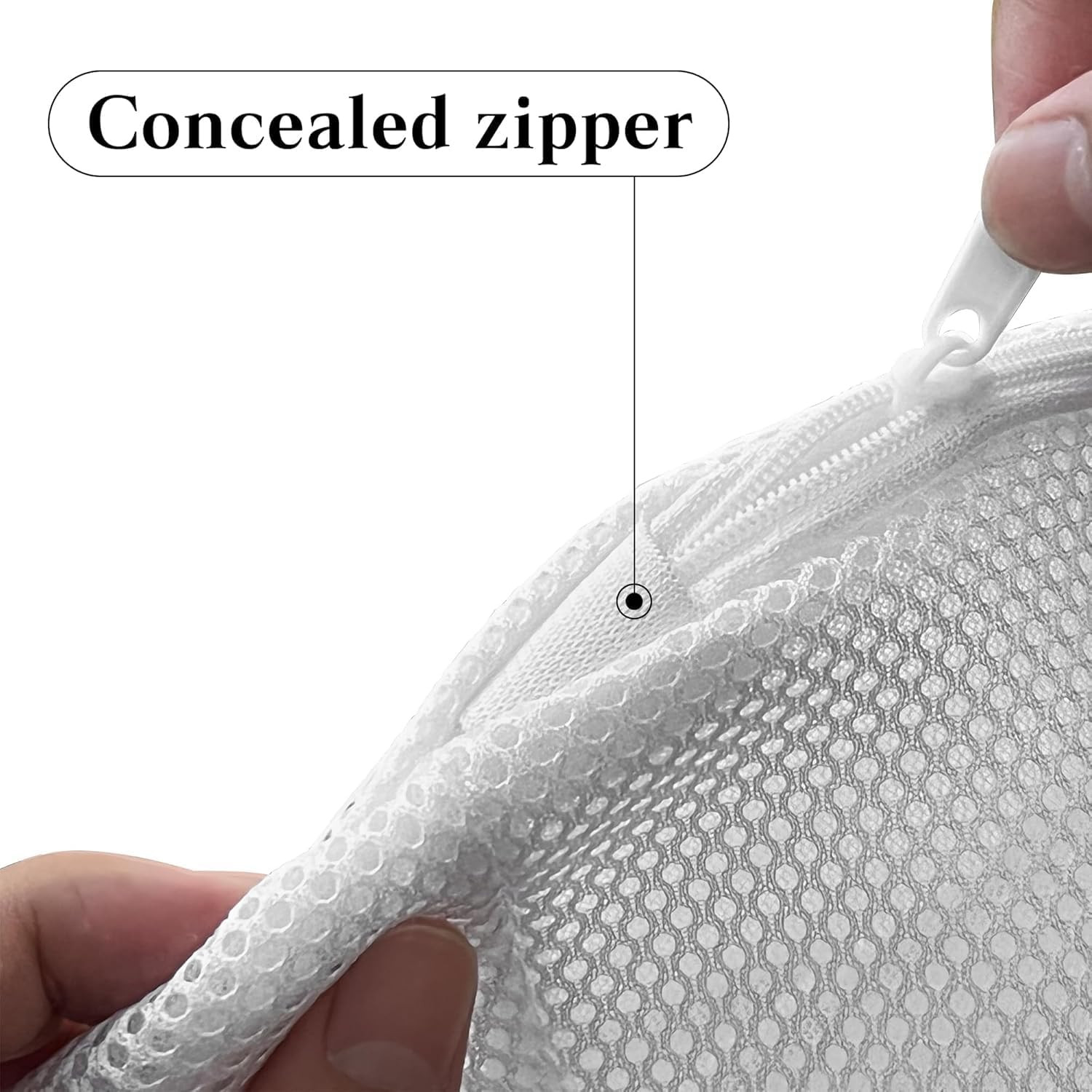 Hat Washer Cage with Snap Lock - Machine/Dryer Safe Compact Hat Cleaner for Base