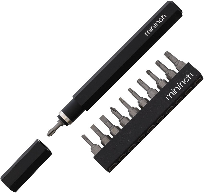 Mininch Tool Pen Premium Imperial Edition Includes Varied Bits and Bit Holder