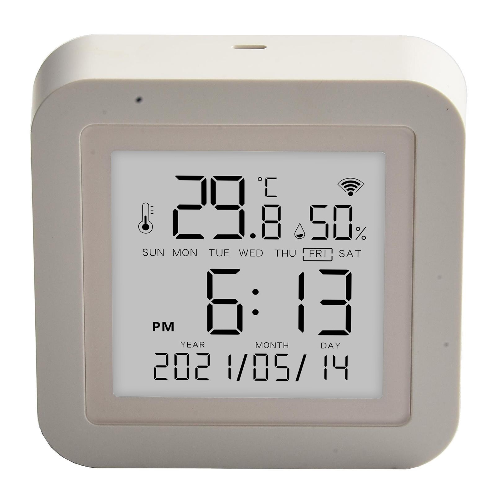 Smart WiFi Thermometer with Offline Functionality Alerts via App Notifications