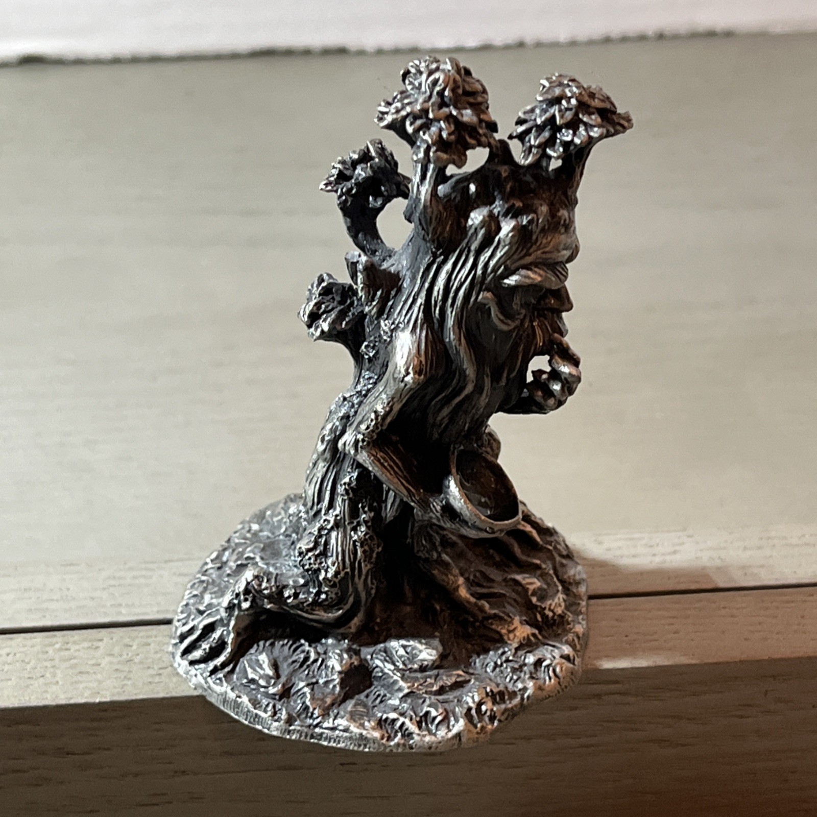 Tudor Mint Lord of the Rings Treebeard Pewter Figurine Model 5050 3.5” - Damaged